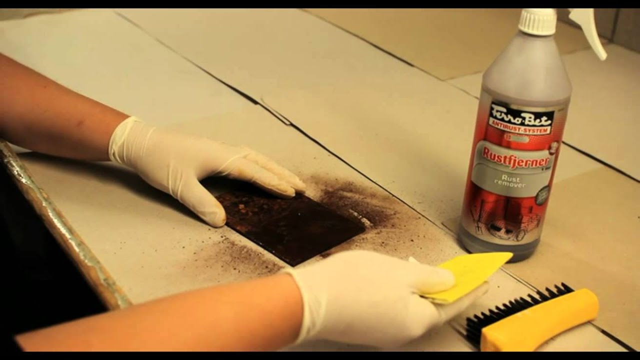 Demo av Ferro-Bet Rustfjerner / Rust Remover