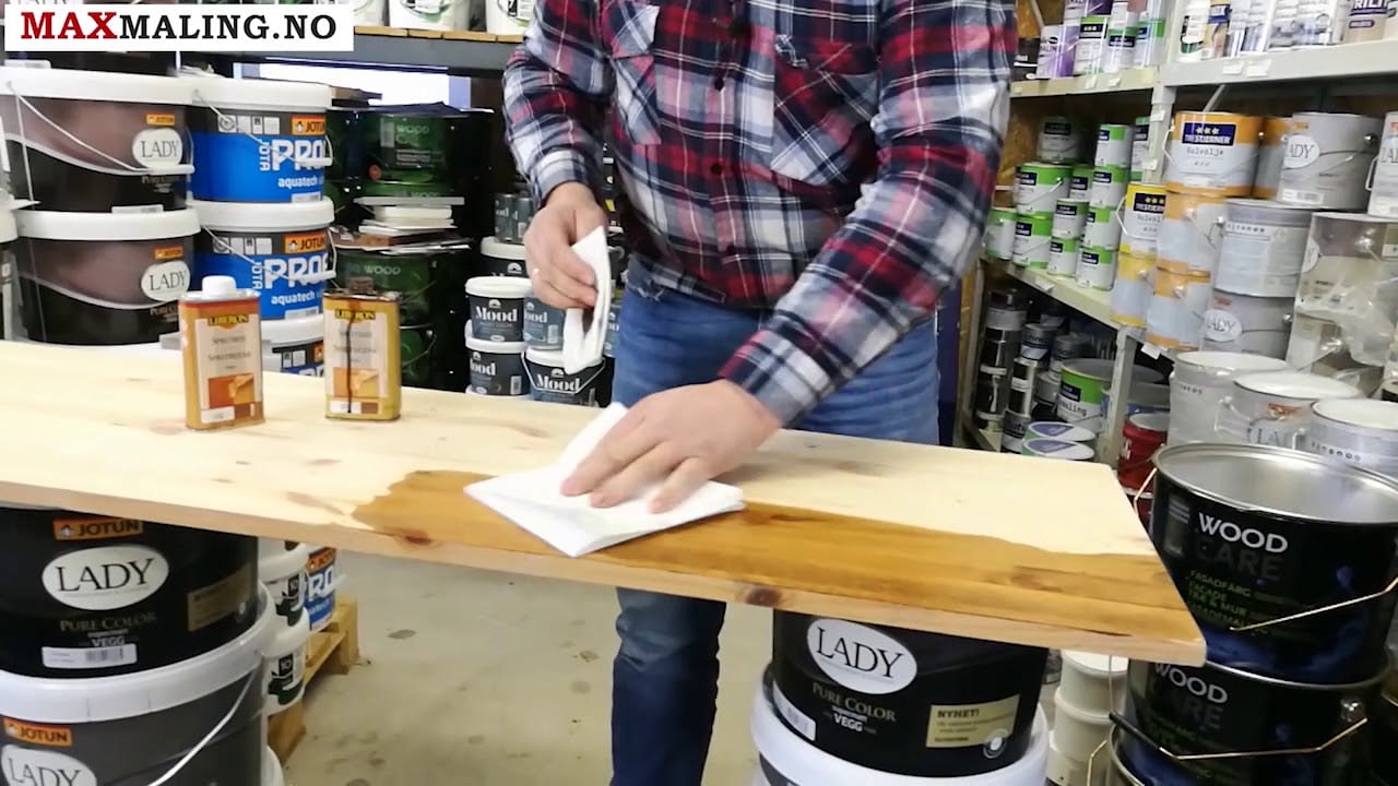 Hvordan bruke Liberon spritbeis!