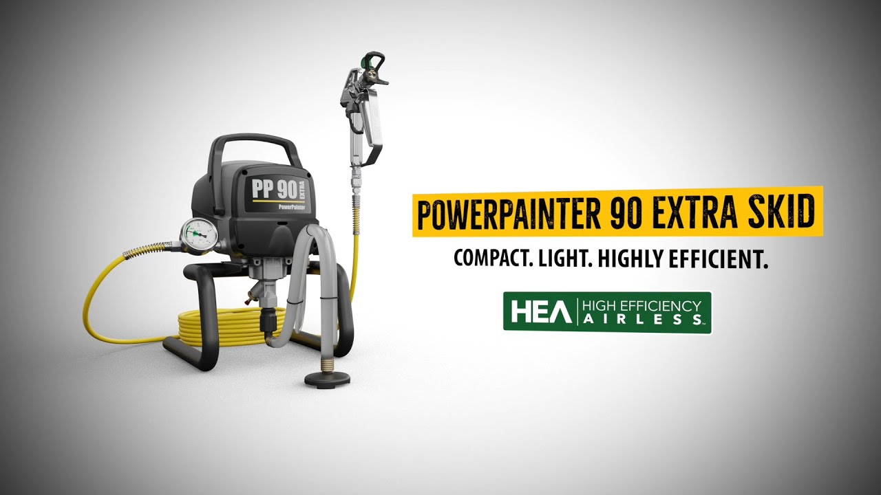 WAGNER PowerPainter 90 Extra Skid | Compact. Light. Highly efficient