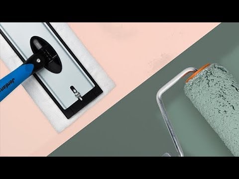 Hvordan vaske veggen før du maler - med engangsmoppen Malingsklar, fra JordanVetHvordan