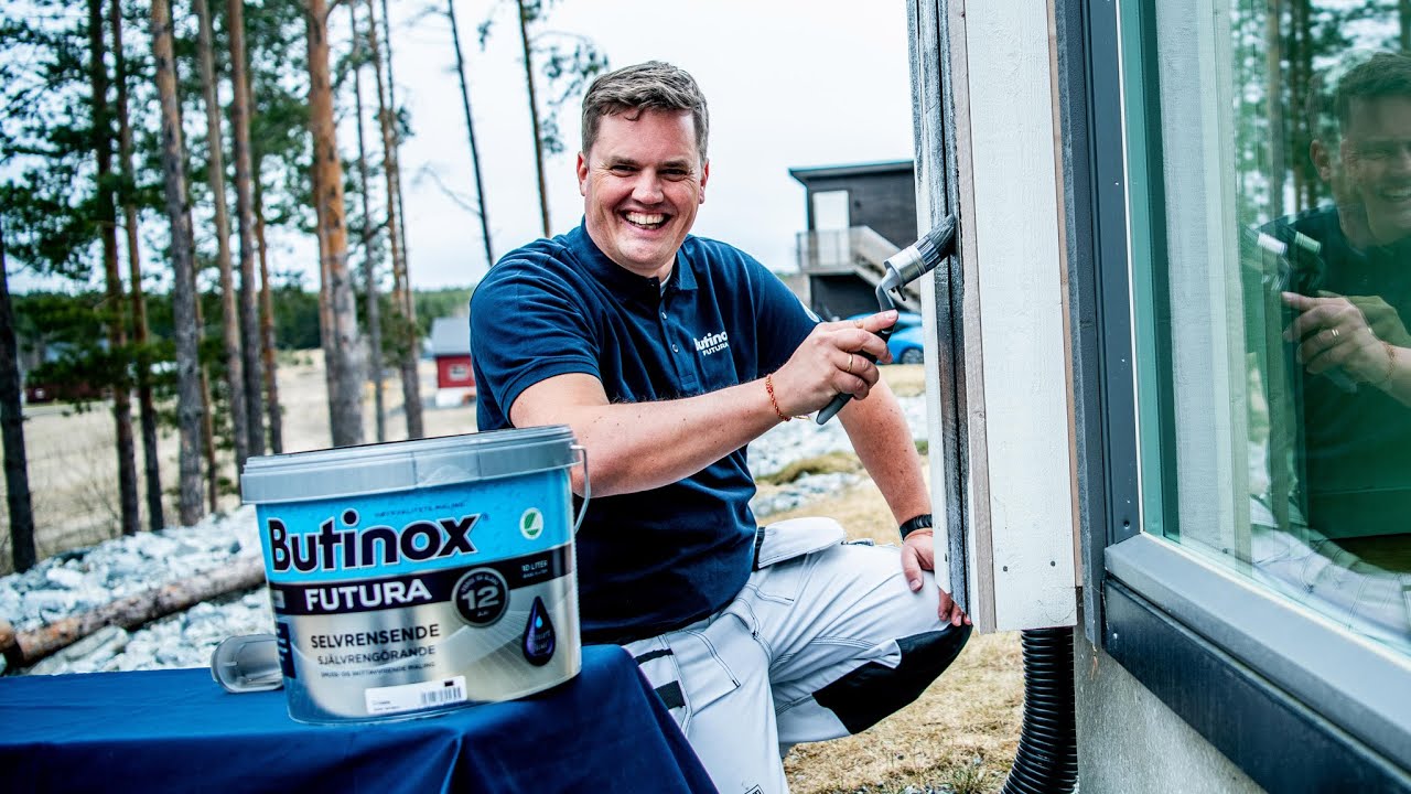 Slik maler du huset raskere