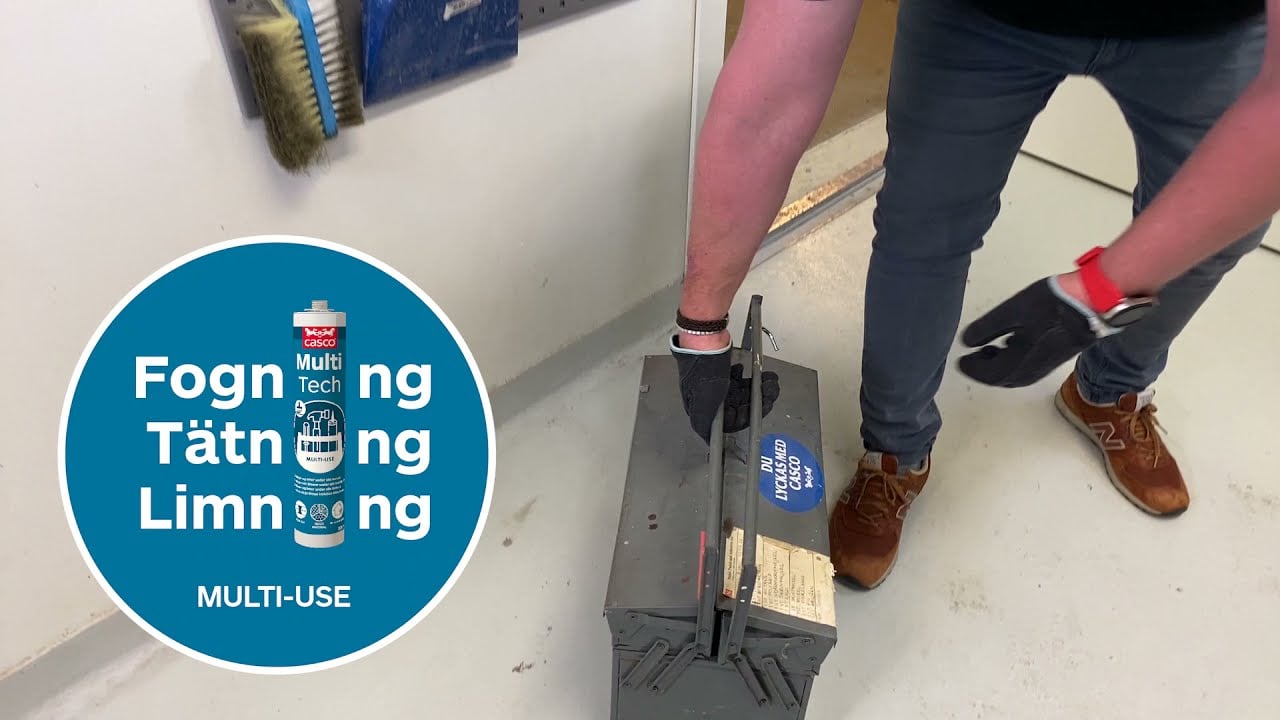 Casco MultiTech - Elastisk lim- och fogmassa för inom- och utomhusbruk