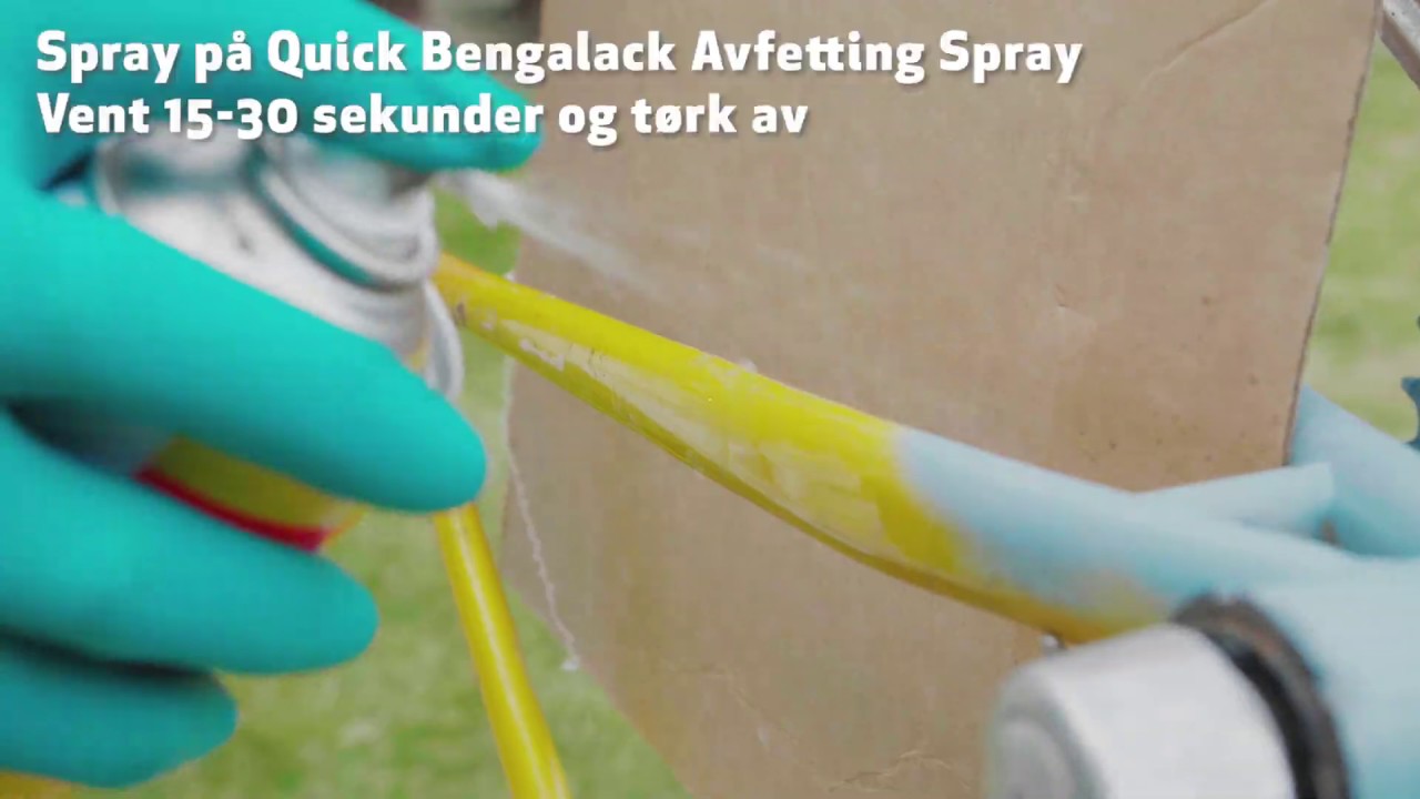 Quick Bengalack avfetting spray