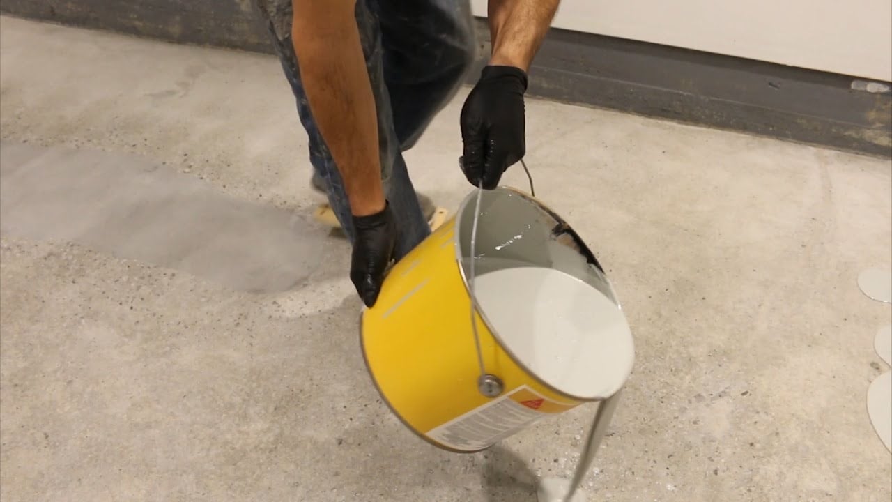 EASY | How to DIY Epoxy on Garage Floor Part 5: Applying the Epoxy | GOT2LEARN