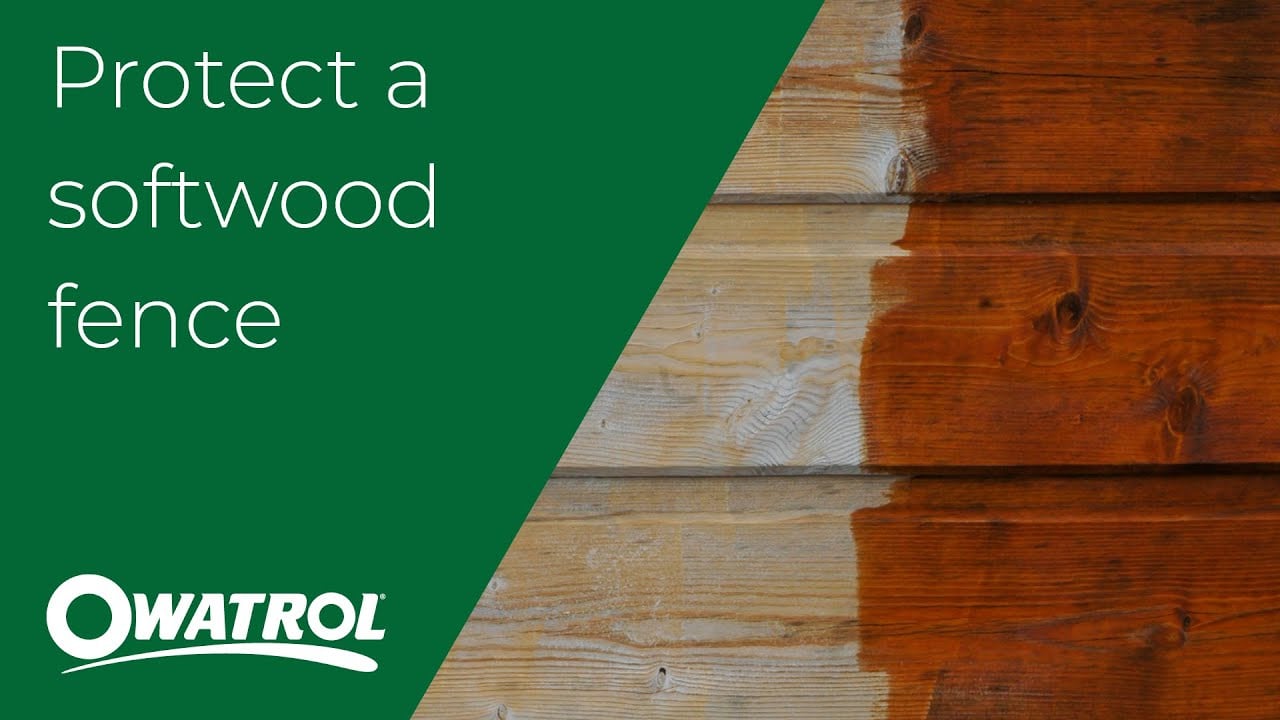 Protect a softwood fence | Owatrol