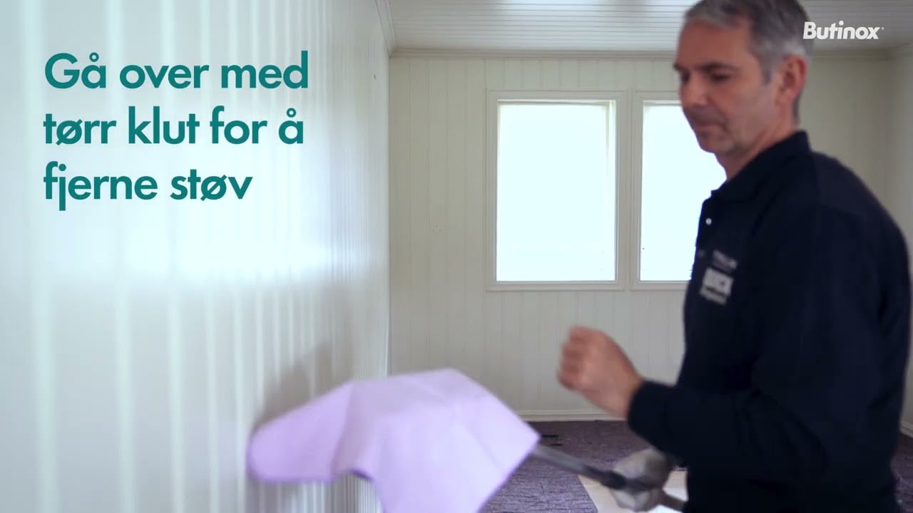 How to film  Maling av panel Butinox Stilfullt Treverk