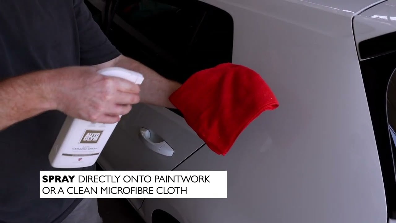 How to use Autoglym Rapid Ceramic Spray