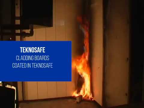 TEKNOSAFE Fire Retardant Coatings Test