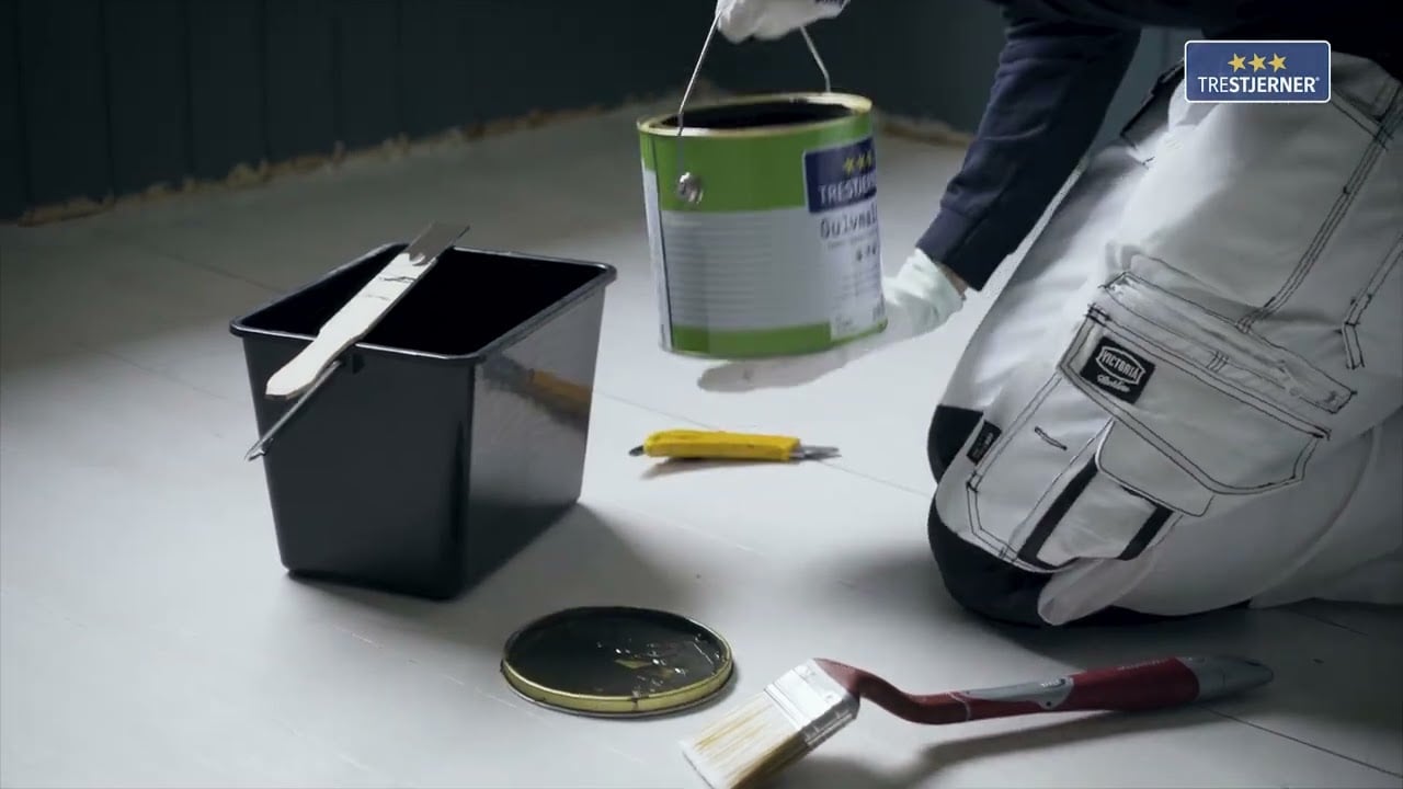 Trestjerner Gulvmaling– Maling av gulv