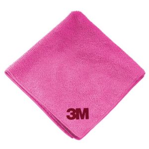 3M 50489 Polish Rosa High Peformance Poleringsklut Microfiber rosa 32 cm x 36 cm