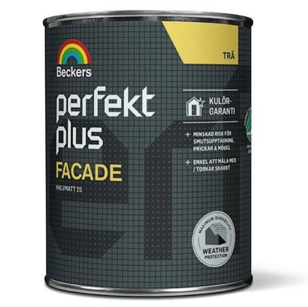 Perfekt Akrylat Plus Fasade Beckers BEST I TEST 1 liter