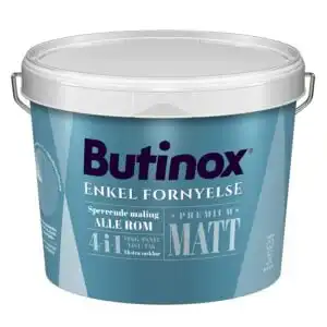 Butinox Interiør Sperrende Premium Matt 4i1 maling 2,7 liter