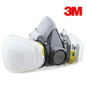 3M Halvmaske komplett 6002C FFA2P2D stopper gass og fint støv