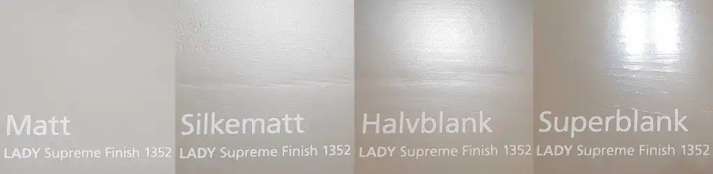 Matt eller blank maling - hvilken glans skal jeg velge