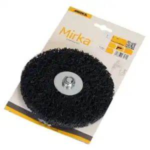 Grovrengjøringsrondell Sliperondell Mirka med spindel 100 mm x 13 mm