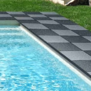 Sika Sarnafil Terrassefliser Gummifliser Gummiheller 50x50x3 cm 0,25 m2