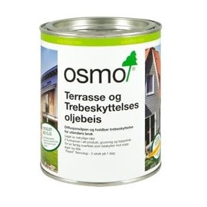 Osmo Terrasse og Trebeskyttelses Oljebeis 0,75 liter