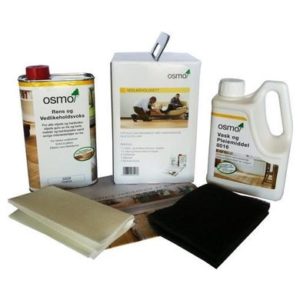 Osmo vedlikeholdspakke 3087 Hvit 4 deler 3029 klar