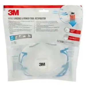 P2 Støvmasker 3M 8822 med ventil mot fint støv 3 stk