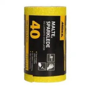 Sandpapir Treverk - Hard malingMirka Mirox 115mm x 2,5 meter