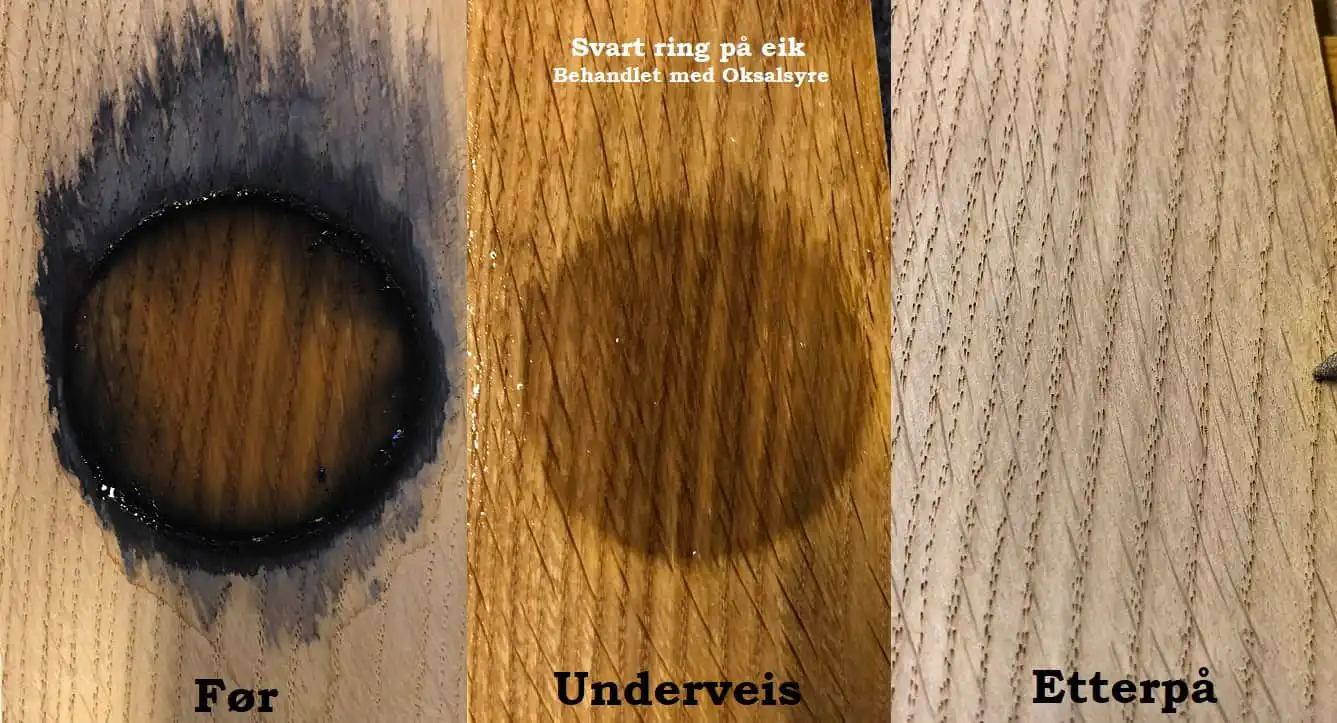 få flekken bort fra benken, oksalsyre Varroamidd