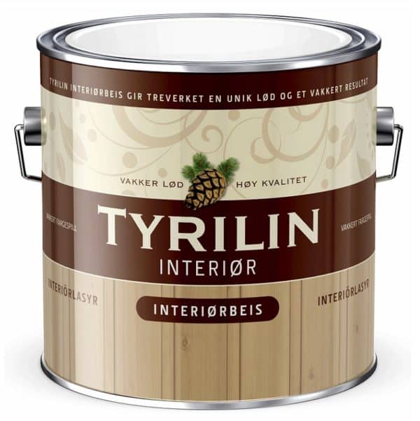 Tyrilin interiørbeis 3 liter