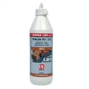 Polyuretanlim lyst Trelim 421 D4 Vannfast Dana lim 750 ml