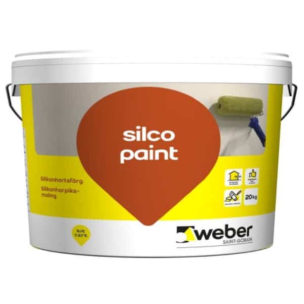 Weber.ton Silikonharpiksmaling Silco Paint 15 kg