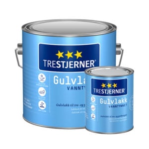 TreStjerner Vannbasert Gulvlakk boks