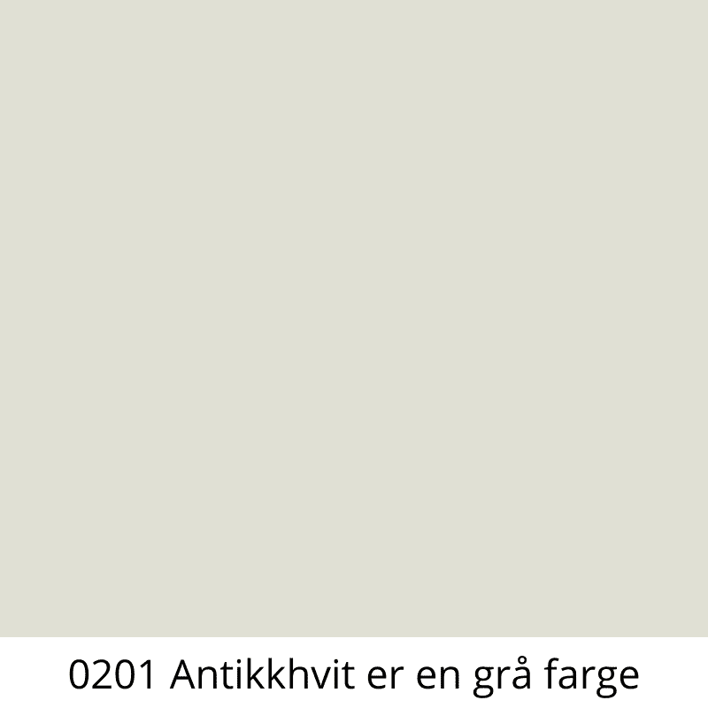 0201 Antikkhvit