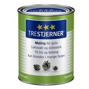 Trestjerner gulvmaling Laminatmaling 0,75 liter