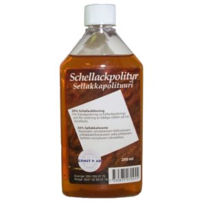 Skjellakk - Schellack politur 250 ml ernst p.