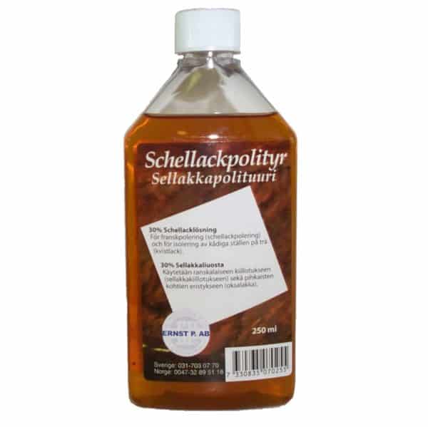 Skjellakk - Schellack politur 250 ml ernst p.