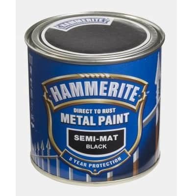 Hammerite Semi Matt Metallmaling rett på rust 250 ml