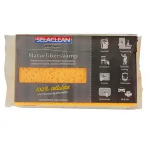 Selaclean Stor Naturfibersvamp 100% Cellulose