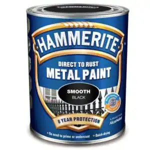 Hammerite glatt smooth blank Metallmaling rett på rust 750 ml