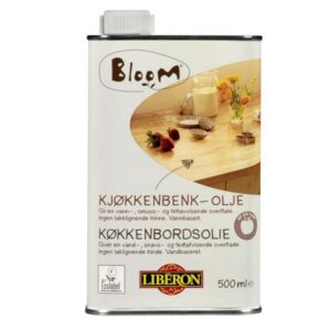 Liberon Kjøkkenbenk olje Bloom vannbasert 500 ml