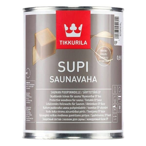 Badstue Sauna Voks for Vegg - Tak - Benk Supi 1 liter