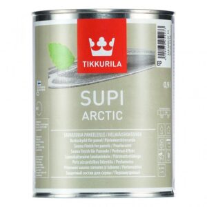 Badstue olje med Perlemorseffekt Supi Arctic 0,9 liter