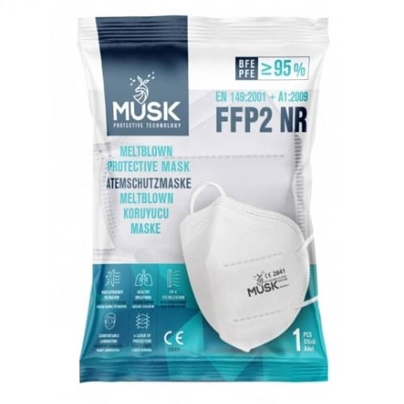 KN95 - FFP2 Støvmaske Allsafety Musk021