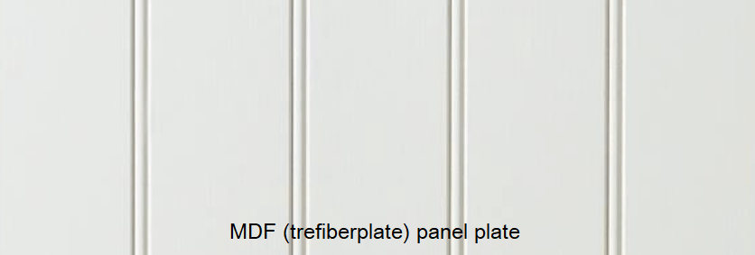 MDF (trefiberplate) panel plate MDF panel