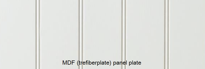 Slett mdf plate Slett mdf plate