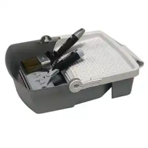 Jordan superbrett Terrasse Rullekar - inkl. Easypad og Pensel er Jordan sitt beste verktøy til terrasse jobben. Settet inneholder Superbrett, EasyPad og Ultimate Terrasse pensel 75mm.