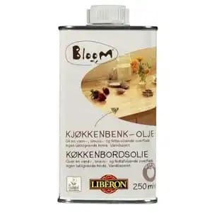 Liberon-Kjøkkenbenk-olje-Bloom-vannbasert-250-ml-