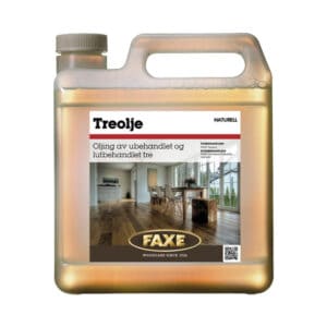 FAXE Treolje Naturell Gulvolje 1 liter