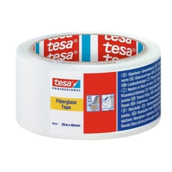 Glassfibertape - Glassfiberremse Tesa selvklebende 48mm x 25m