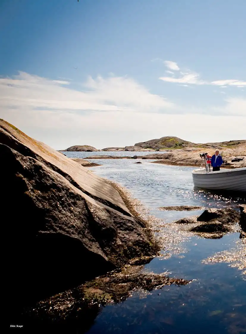 Jotun Yachting sin brosjyre Båten