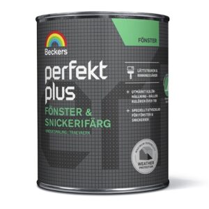 Beckers Perfekt Plus Vindusmaling - Høvlet Treverk 750 ml