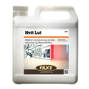 FAXE Hvit lut for Furu, Gran og Løvtre 2,5 liter