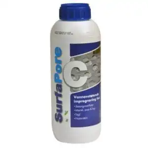 Surfapore C - Impregnering betong og puss 1 liter